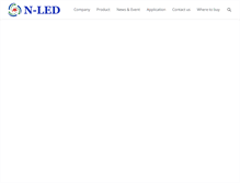 Tablet Screenshot of n-led.com